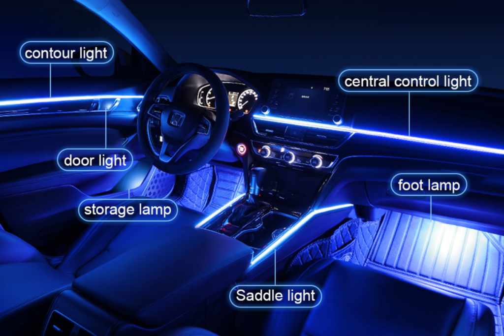LED NỘI THẤT V3 CHO Ô TÔ XE HƠI
