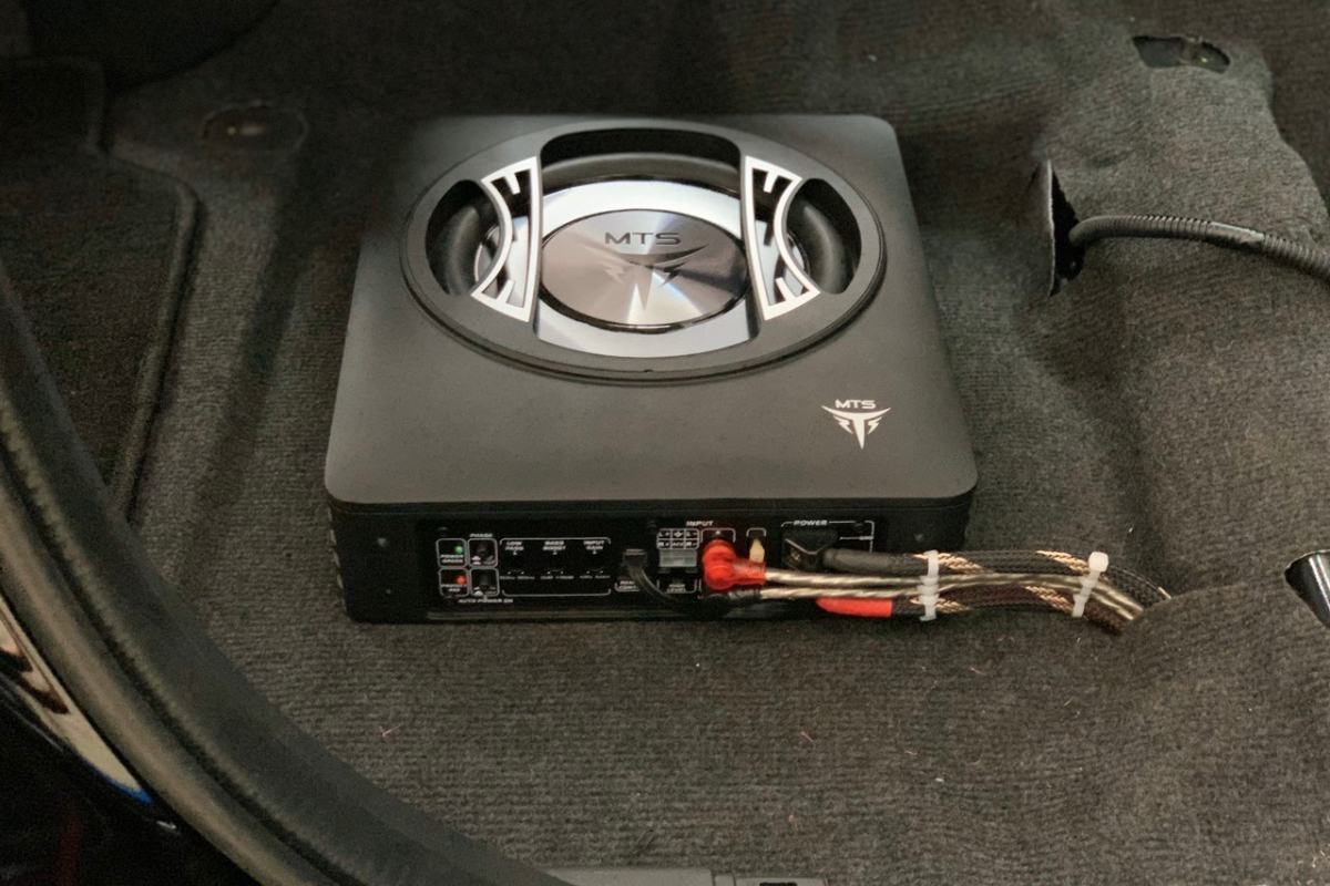 Loa sub gầm MTS X8 PRO cho ô tô - Loa sub điện chính hãng