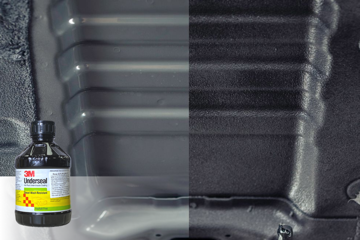 PHỦ GẦM 3M UNDERSEAL CHO Ô TÔ XE HƠI