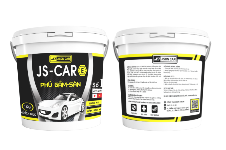 PHỦ GẦM Ô TÔ JS-CAR E - CÁCH ÂM CHỐNG RỈ SÉT - Ảnh 2