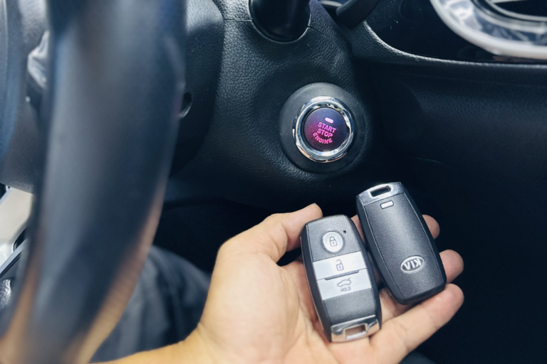SMART KEY Ô TÔ KIA CARENS - MỘT CHẠM KHỞI ĐỘNG XE - Ảnh 2
