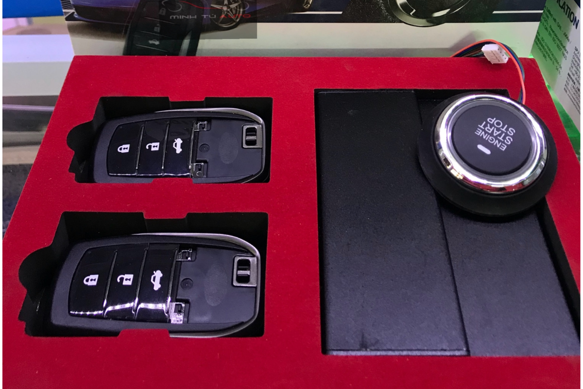 SMART KEY Ô TÔ PKE - PKE ENGINE START STOP