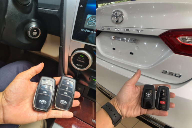 SMART KEY Ô TÔ TOYOTA CAMRY – CHÌA KHOÁ THÔNG MINH - Ảnh 2