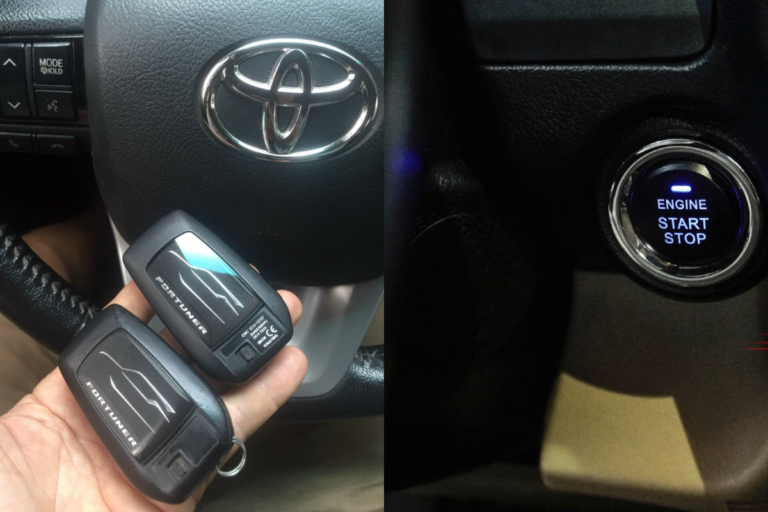 SMART KEY Ô TÔ TOYOTA FORTUNER – ENGINE START STOP - Ảnh 3