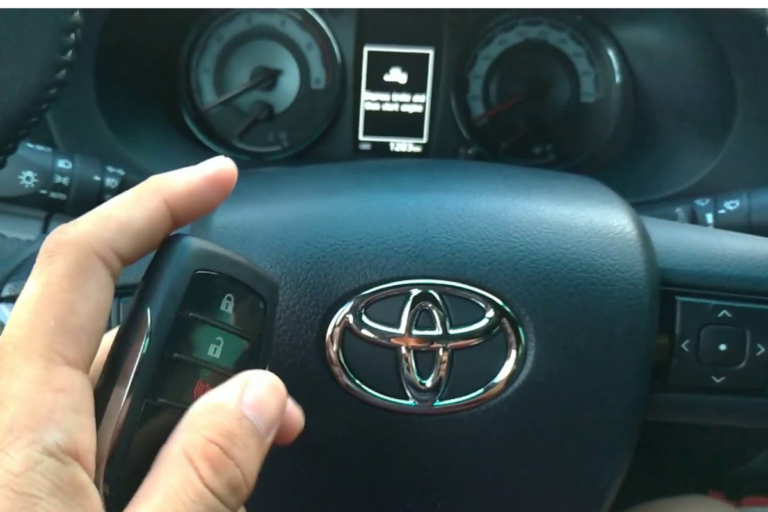 SMART KEY Ô TÔ TOYOTA HILUX - ENGINE START STOP - Ảnh 4