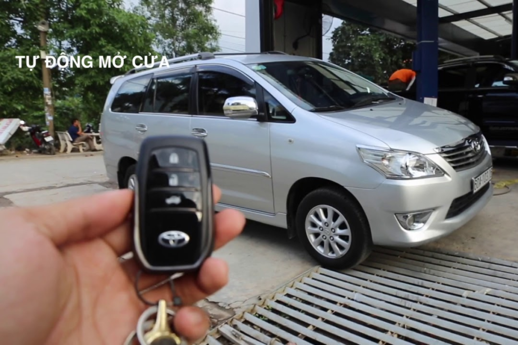 SMART KEY Ô TÔ TOYOTA INNOVA – ENGINE START STOP