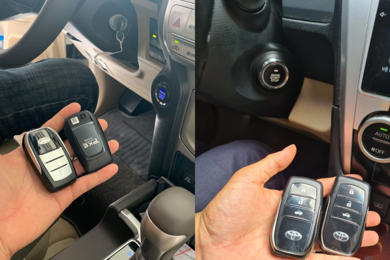 SMART KEY Ô TÔ TOYOTA VENZA – ENGINE START STOP - Ảnh 3
