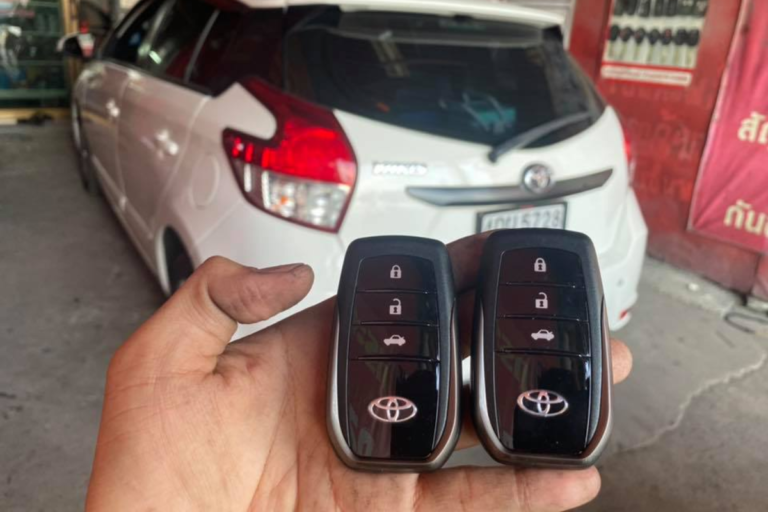 SMART KEY Ô TÔ TOYOTA YARIS – CHÌA KHOÁ THÔNG MINH - Ảnh 4