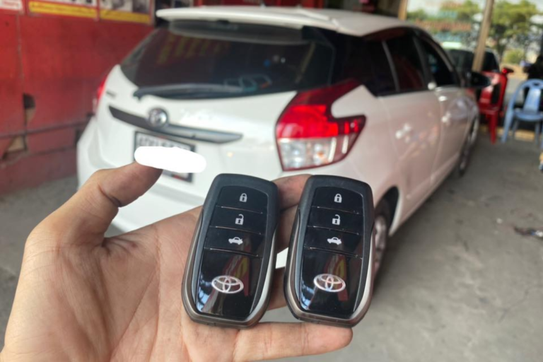 SMART KEY Ô TÔ TOYOTA YARIS – CHÌA KHOÁ THÔNG MINH - Ảnh 2
