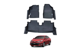 THẢM LÓT SÀN 5D Ô TÔ TOYOTA VIOS