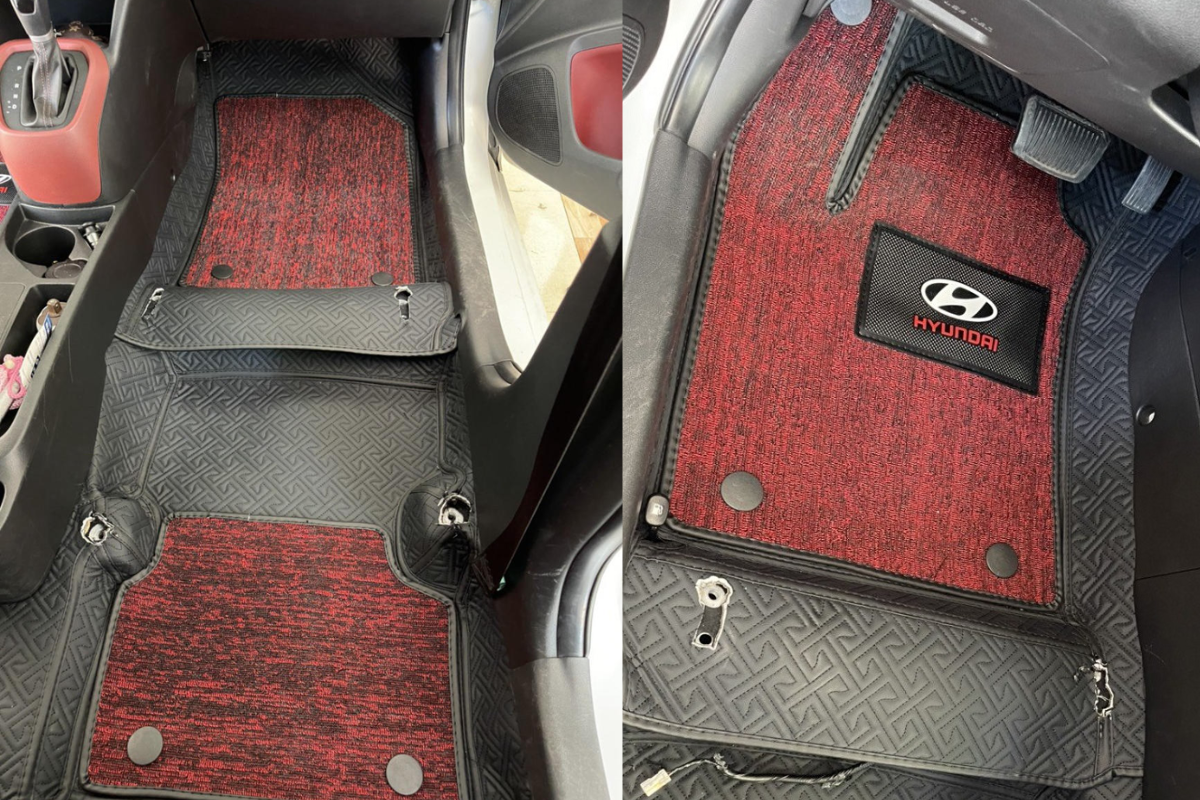 THẢM LÓT SÀN XE HYUNDAI I10 360 ĐỘ