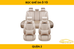 Bọc ghế da ô tô tại Quận 2 – Chất liệu cao cấp, bền đẹp theo thời gian