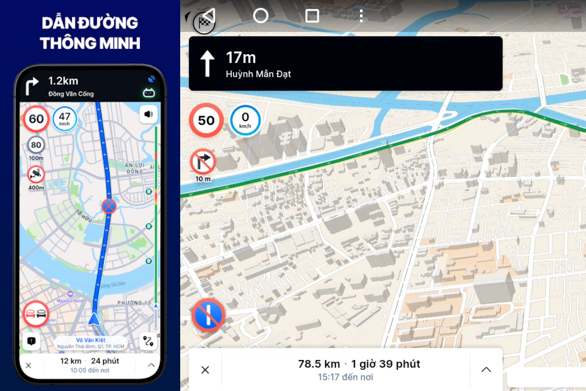 Cách chọn giữa VietMap Live Plus và VietMap Live Pro?