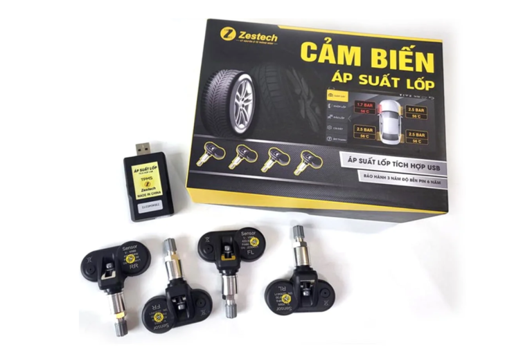 Cảm Biến Áp Suất Lốp Zestech Tích Hợp Màn Hình Android - Ảnh 2