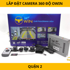 Camera 360 độ Owin tại Quận 2 – Hình ảnh chân thực, chống nước cực tốt
