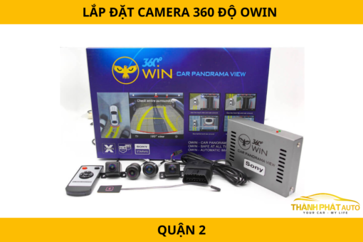 Camera 360 độ Owin tại Quận 2 – Hình ảnh chân thực, chống nước cực tốt