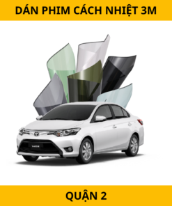 Dán phim cách nhiệt 3M ô tô tại Quận 2