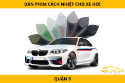 Dán Phim Cách Nhiệt 3M Xe Hơi Tại Quận 9 Tận Nơi