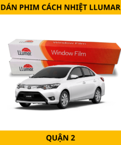 Dán phim cách nhiệt Llumar tại Quận 2