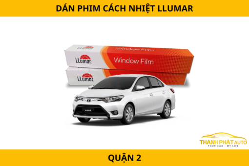 Dán phim cách nhiệt Llumar tại Quận 2