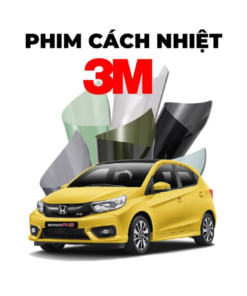 DÁN PHIM CÁCH NHIỆT XE HONDA BRIO – CHÍNH HÃNG 3M