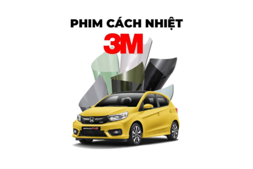 DÁN PHIM CÁCH NHIỆT XE HONDA BRIO – CHÍNH HÃNG 3M