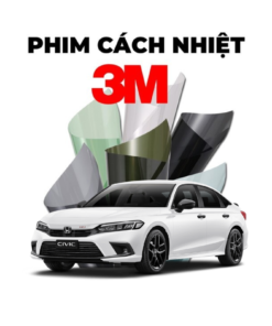 DÁN PHIM CÁCH NHIỆT XE HONDA CIVIC – CHÍNH HÃNG 3M