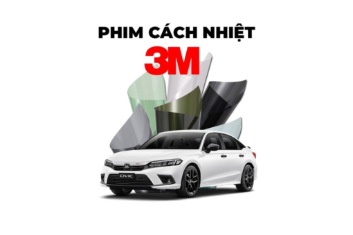 DÁN PHIM CÁCH NHIỆT XE HONDA CIVIC – CHÍNH HÃNG 3M