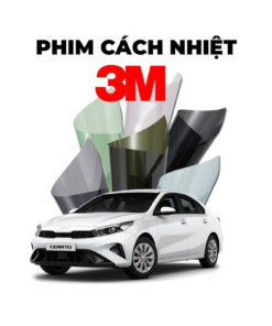 DÁN PHIM CÁCH NHIỆT XE KIA CERATO – CHÍNH HÃNG 3M