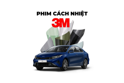 DÁN PHIM CÁCH NHIỆT XE KIA K3 – CHÍNH HÃNG 3M