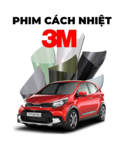 DÁN PHIM CÁCH NHIỆT XE KIA MORNING – CHÍNH HÃNG 3M