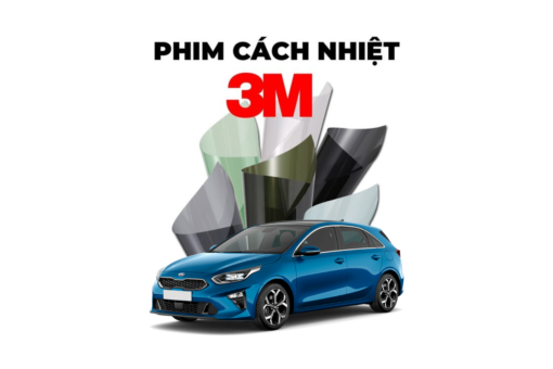 DÁN PHIM CÁCH NHIỆT XE KIA RONDO – CHÍNH HÃNG 3M