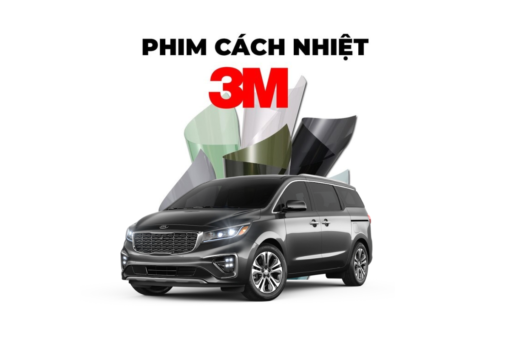 DÁN PHIM CÁCH NHIỆT XE KIA SEDONA – CHÍNH HÃNG 3M