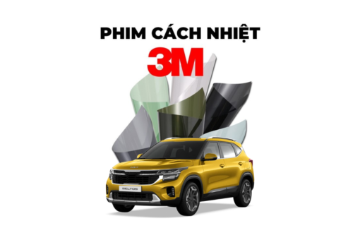 DÁN PHIM CÁCH NHIỆT XE KIA SELTOS – CHÍNH HÃNG 3M