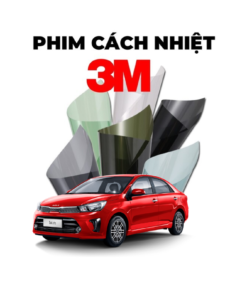 DÁN PHIM CÁCH NHIỆT XE KIA SOLUTO – CHÍNH HÃNG 3M