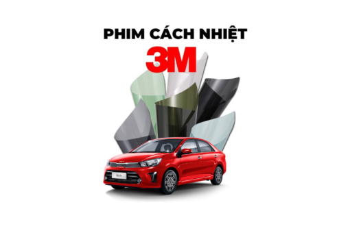 DÁN PHIM CÁCH NHIỆT XE KIA SOLUTO – CHÍNH HÃNG 3M