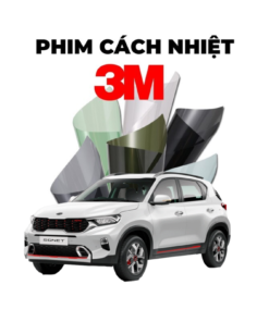 DÁN PHIM CÁCH NHIỆT XE KIA SONET – CHÍNH HÃNG 3M