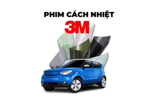 DÁN PHIM CÁCH NHIỆT XE KIA SOUL – CHÍNH HÃNG 3M