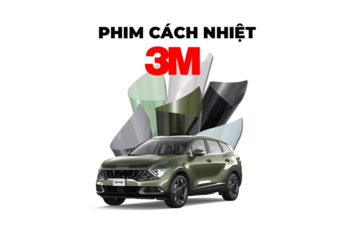 DÁN PHIM CÁCH NHIỆT XE KIA SPORTAGE – CHÍNH HÃNG 3M