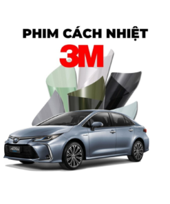 DÁN PHIM CÁCH NHIỆT XE TOYOTA ALTIS – CHÍNH HÃNG 3M