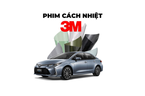 DÁN PHIM CÁCH NHIỆT XE TOYOTA ALTIS – CHÍNH HÃNG 3M