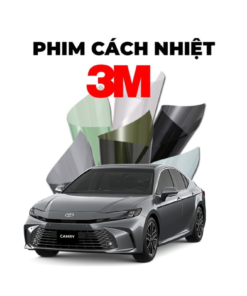 DÁN PHIM CÁCH NHIỆT XE TOYOTA CAMRY - CHÍNH HÃNG 3M