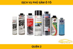 Dịch vụ phủ gầm ô tô tại Quận 2 – Bảo vệ xe, chống rỉ sét hiệu quả