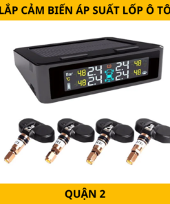 Lắp cảm biến áp suất lốp ô tô tại Quận 2 – Giám sát áp suất theo thời gian thực