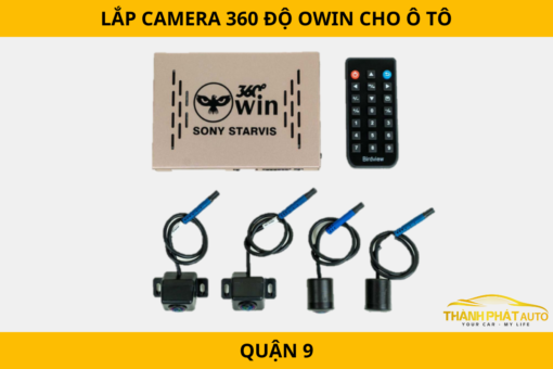 Lắp Camera 360 độ ô tô Owin Tại Quận 9 – Hiển Thị Sắc Nét