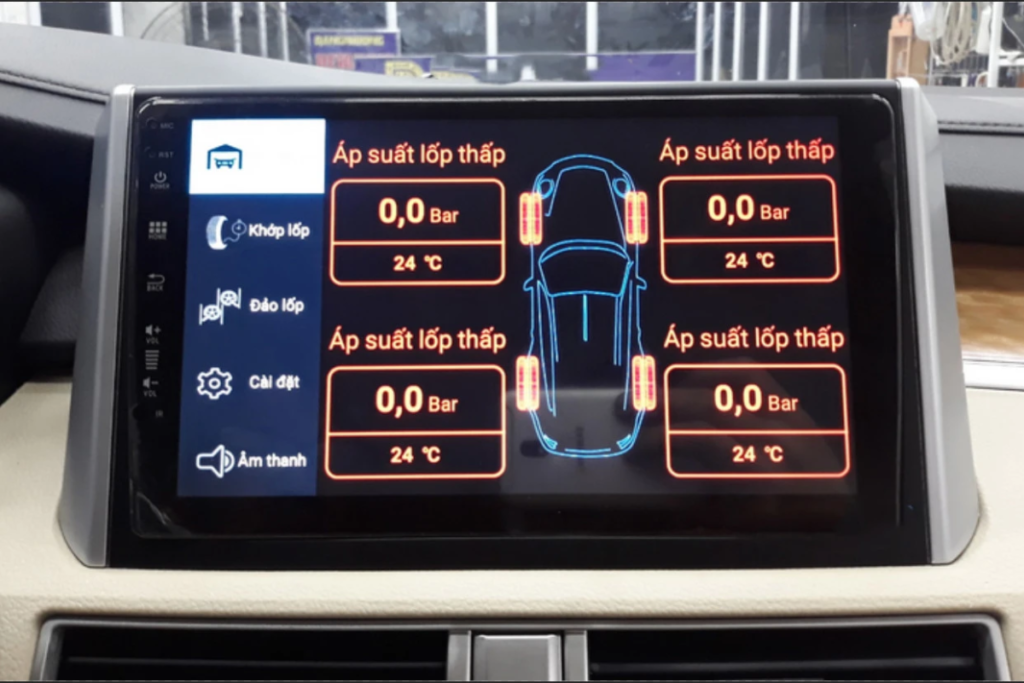 Lắp Đặt Cảm Biến Áp Suất Lốp Ô Tô Tại TP. Thủ Đức
