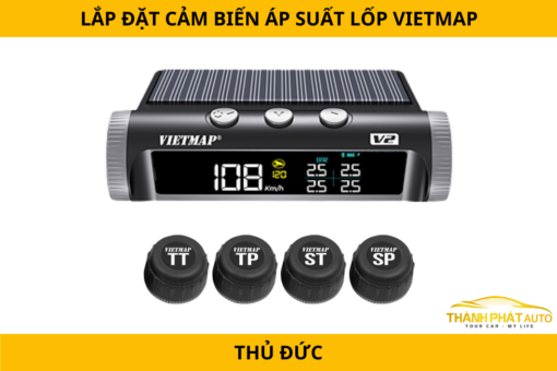 Lắp Đặt Cảm Biến Áp Suất Lốp VietMap Tại Thủ Đức