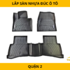 Lắp sàn nhựa đúc ô tô tại Quận 2 – Tăng tính thẩm mỹ, dễ vệ sinh