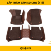 Lắp Thảm Lót Sàn 5D Ô Tô Tại Quận 9 Tận Nơi