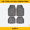 Lắp thảm lót sàn Carbon Fiber cho ô tô tại Quận 2 – Chống trượt, chống nước
